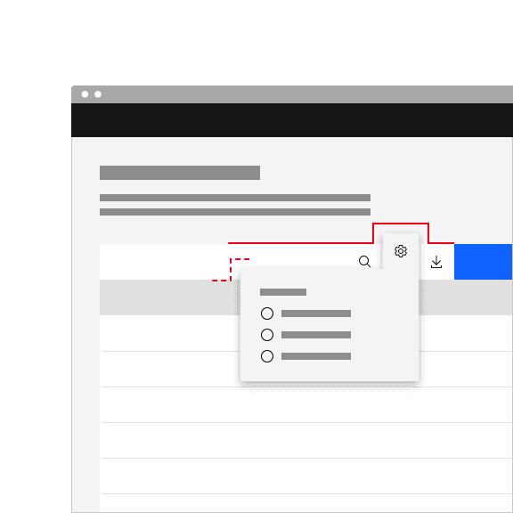 Don't misalign the tab tip with the layer behind it.